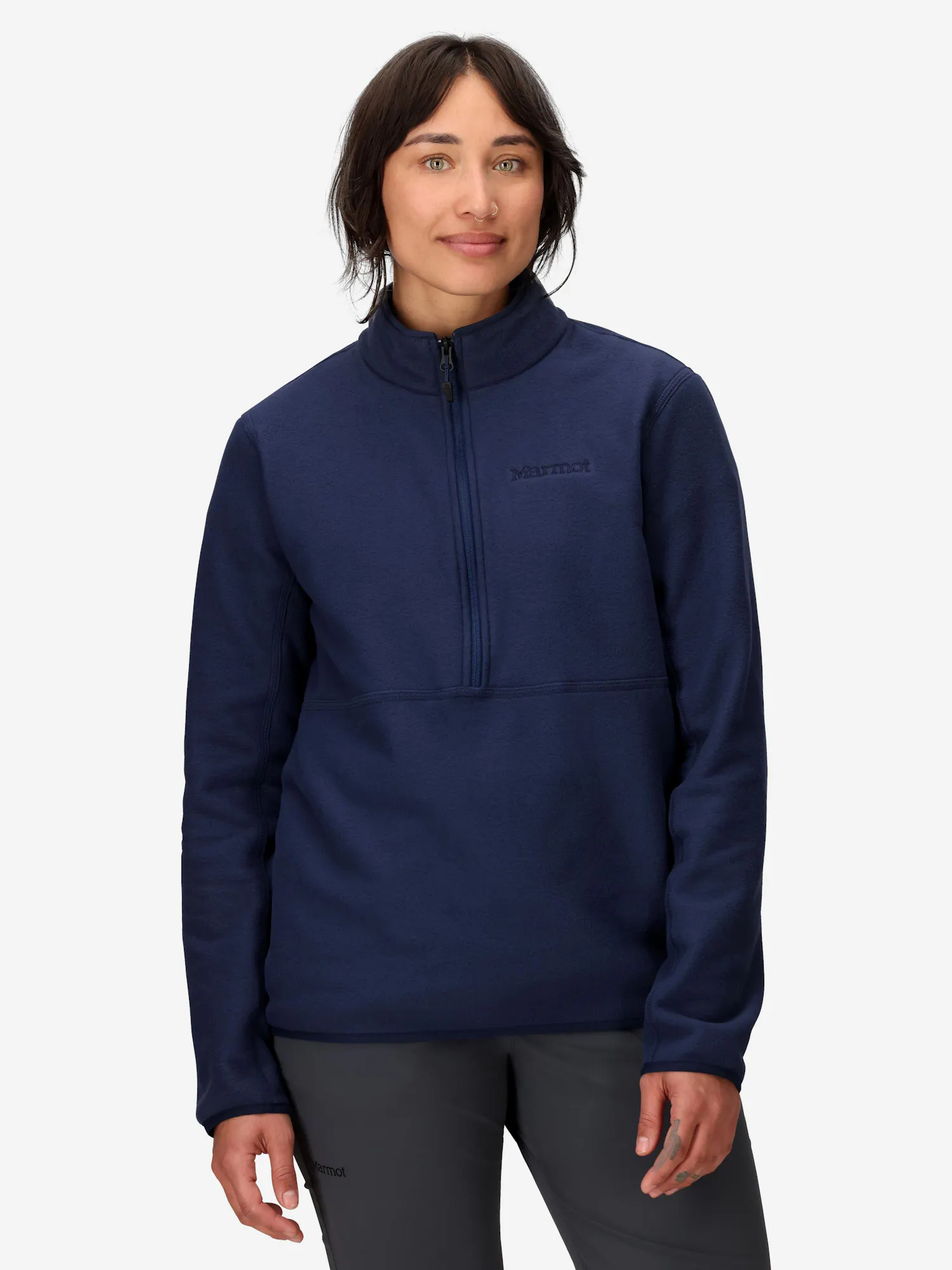 Marmot Women's Rocklin Half-Zip Pullover in Arctic Navy