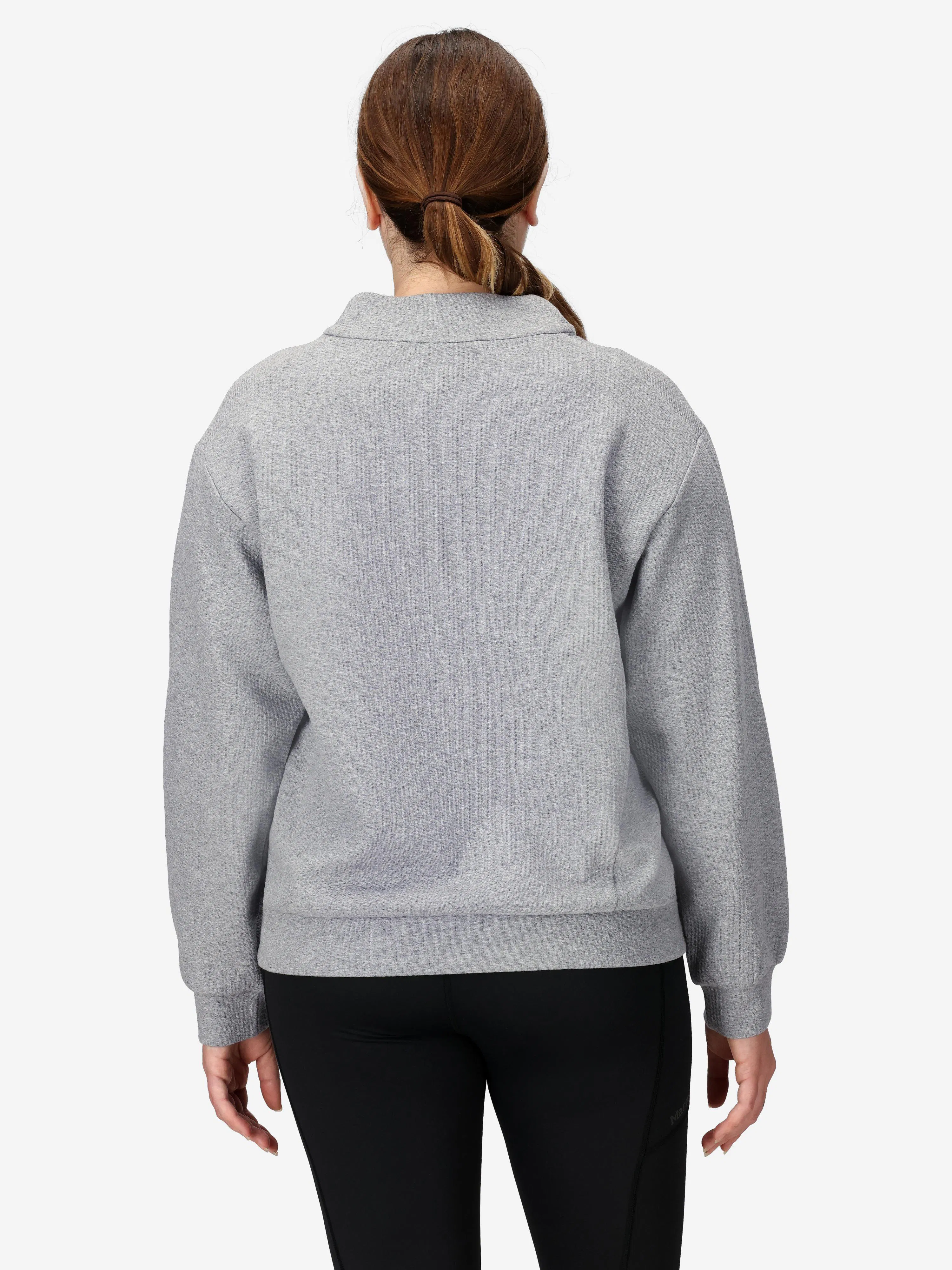 Women’s Ridge Tech Waffle Knit Mock Neck Pullover (Fall 2025)