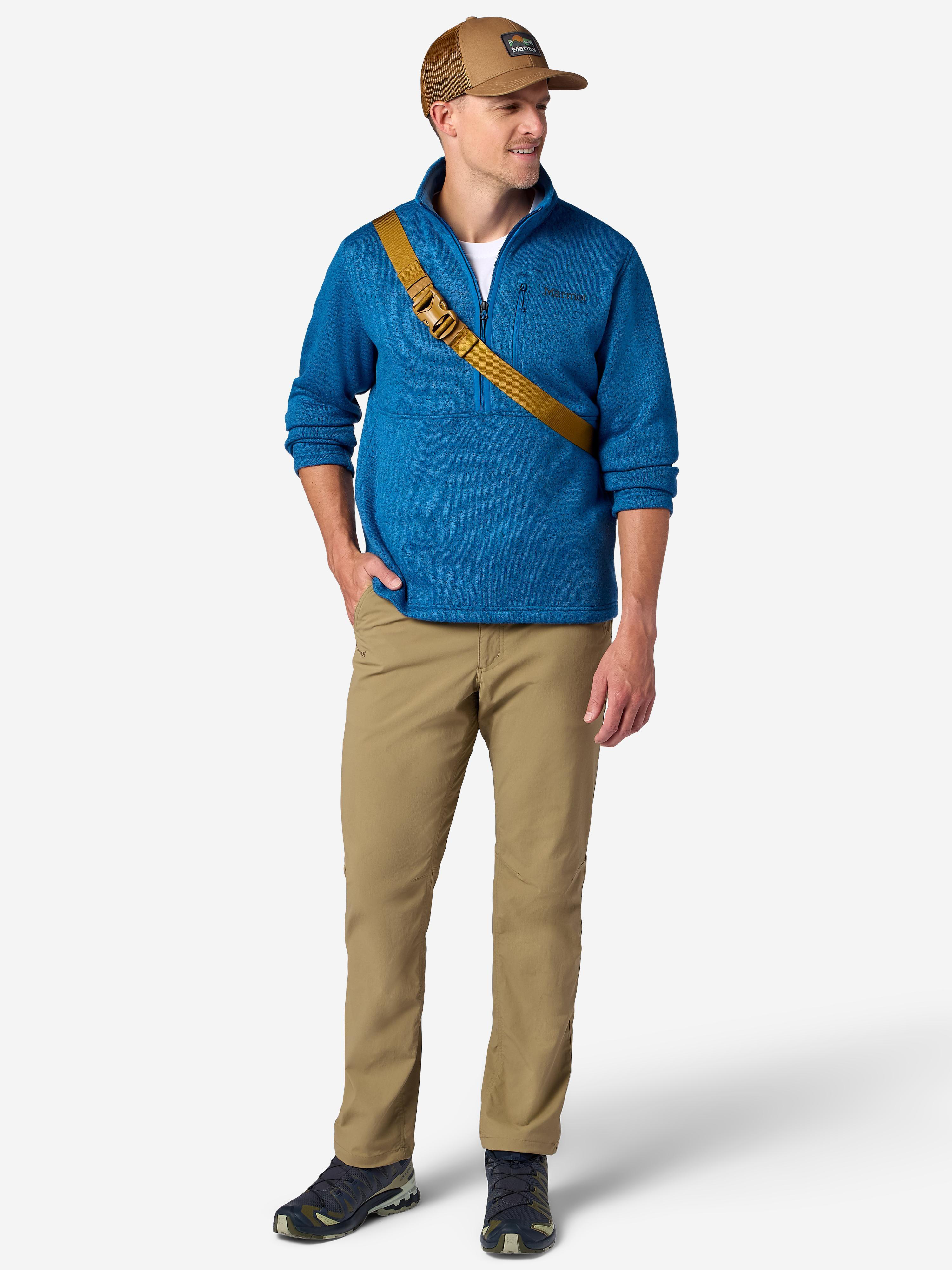 Men's Drop Line Sweater Fleece Half-Zip | Marmot