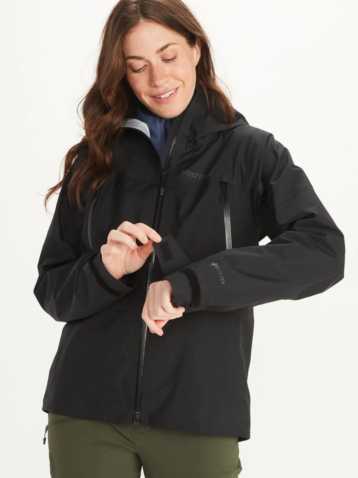 Marmot Women's GORE-TEX® Mitre Peak Waterproof Jacket (2024) in Black