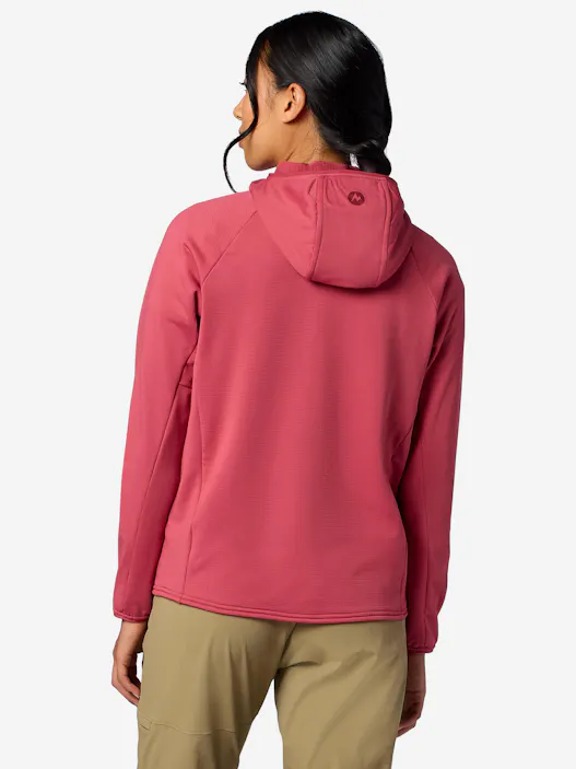 Women's Leconte Tech Grid Full-Zip Fleece Hoody