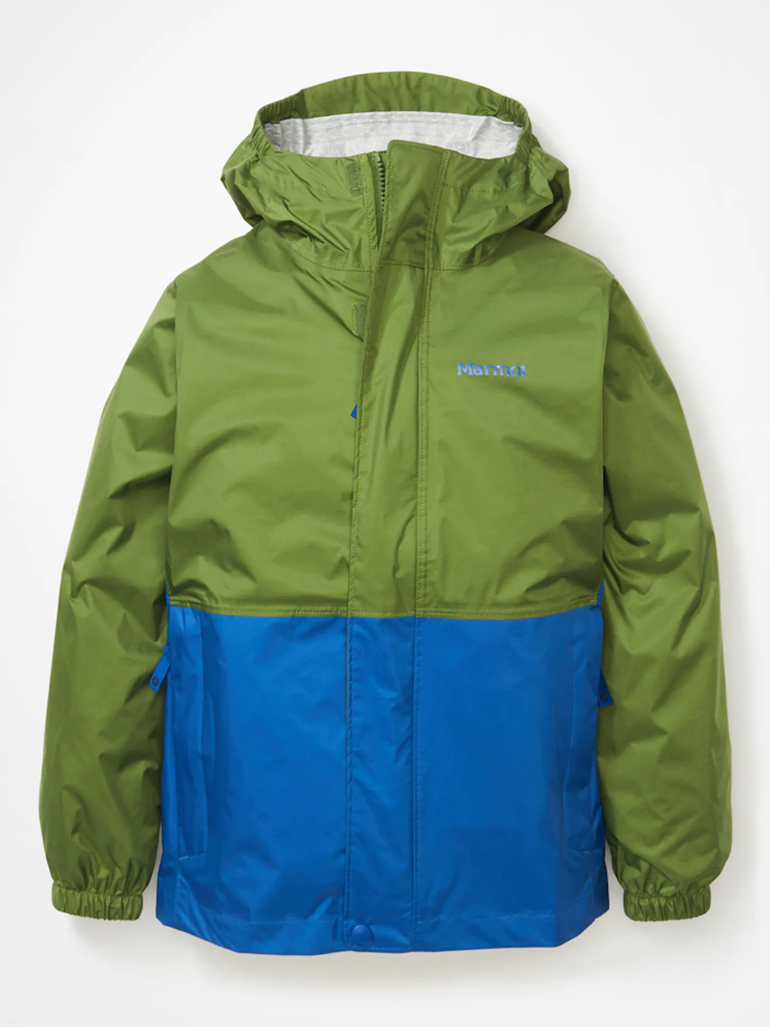 Marmot Kids' PreCip® Eco Jacket in Foliage/Dark Azure