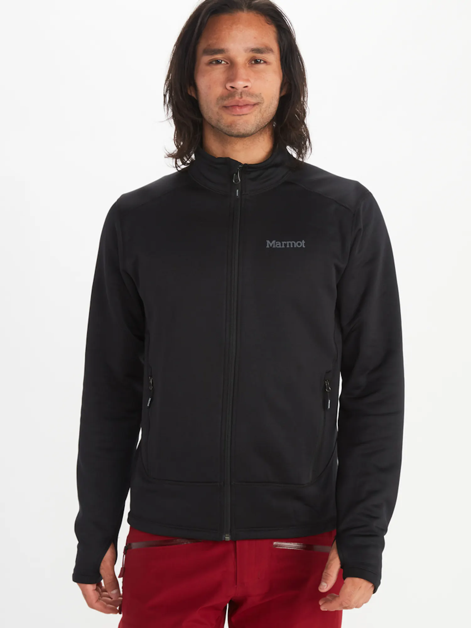 Marmot Men's Olden Polartec® Jacket in Black | Fleece