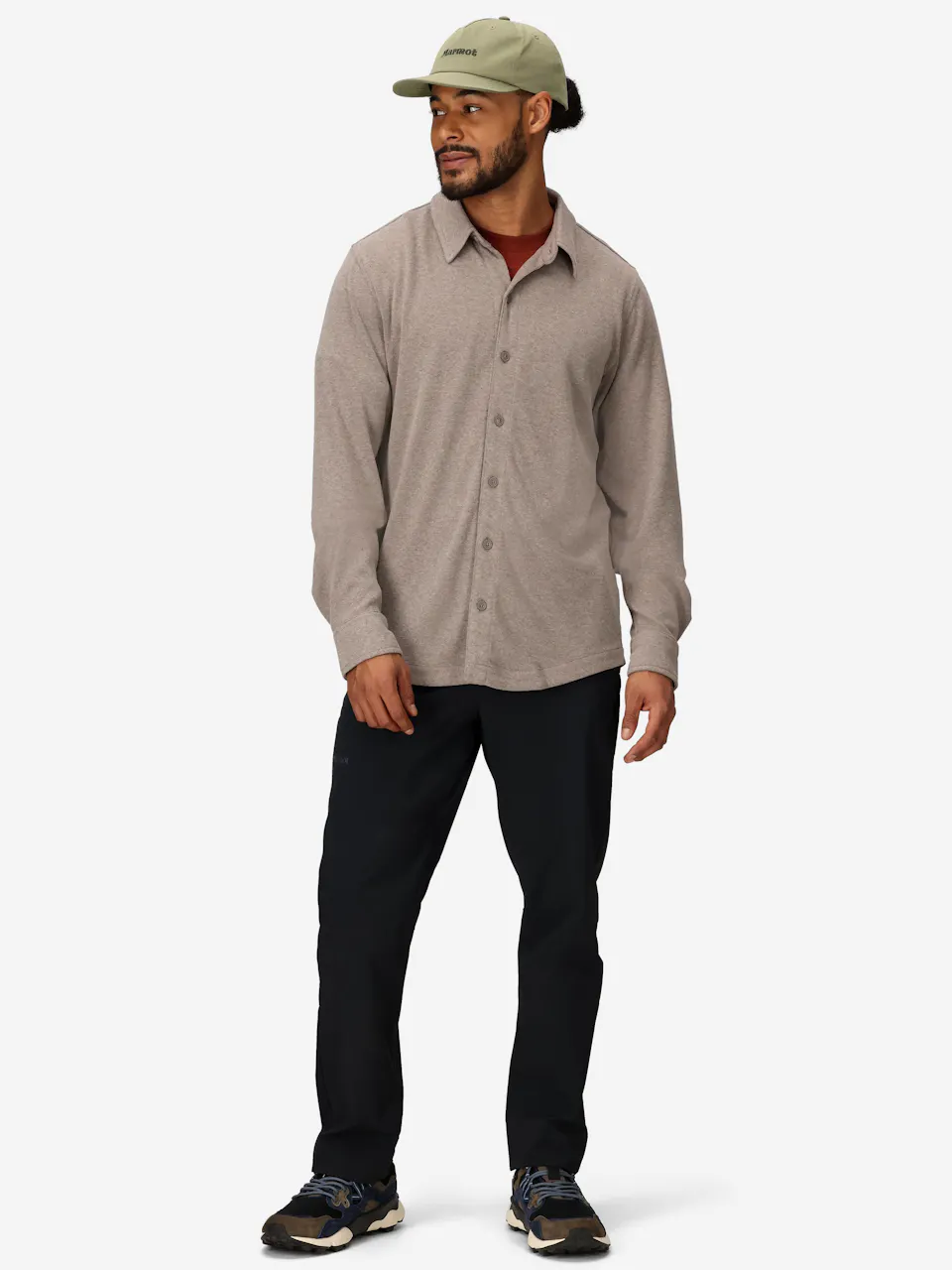 Alpine Haven Knit Flannel LS