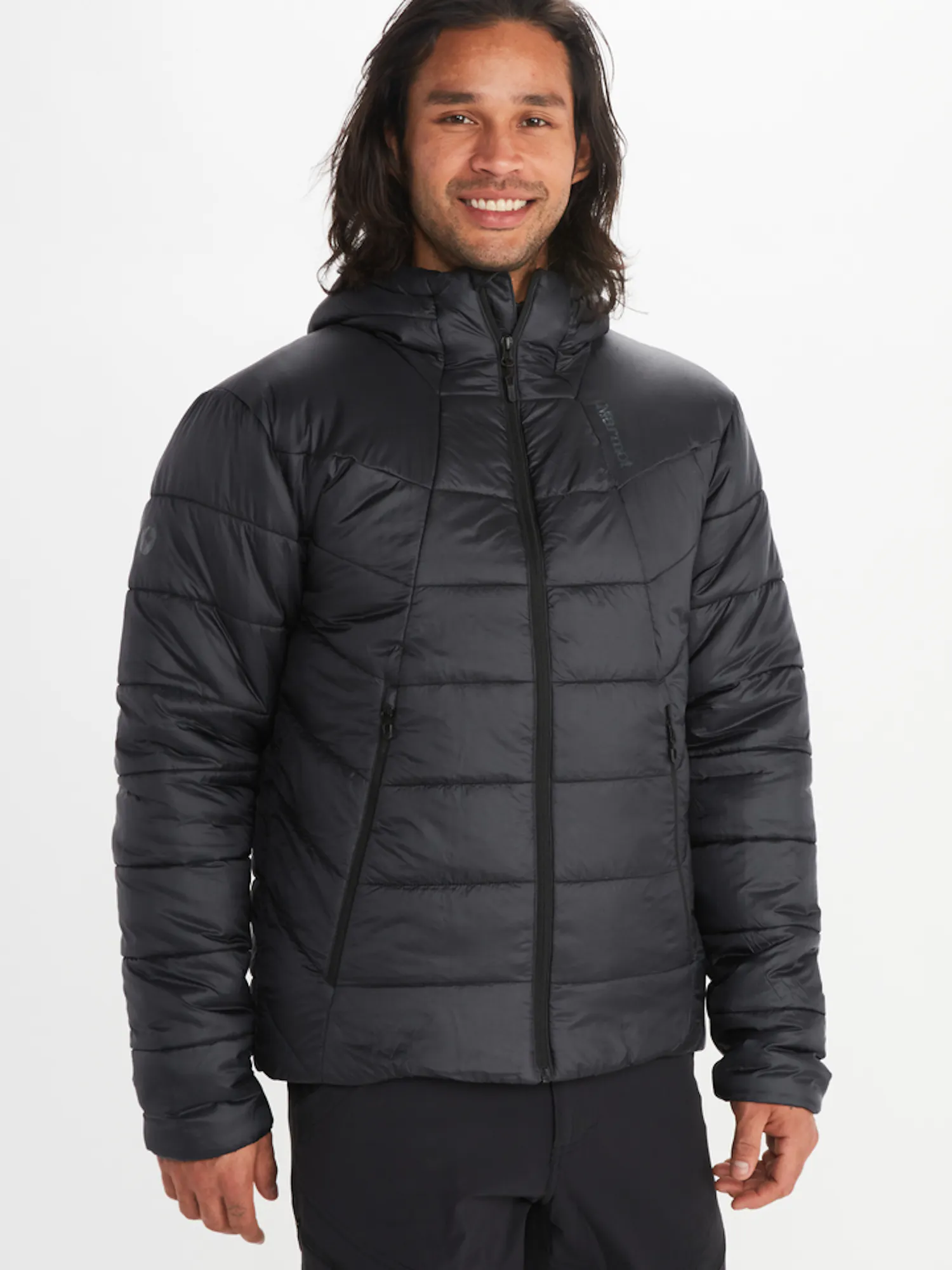 Marmot Men's WarmCube™ Featherless Hoody in Black