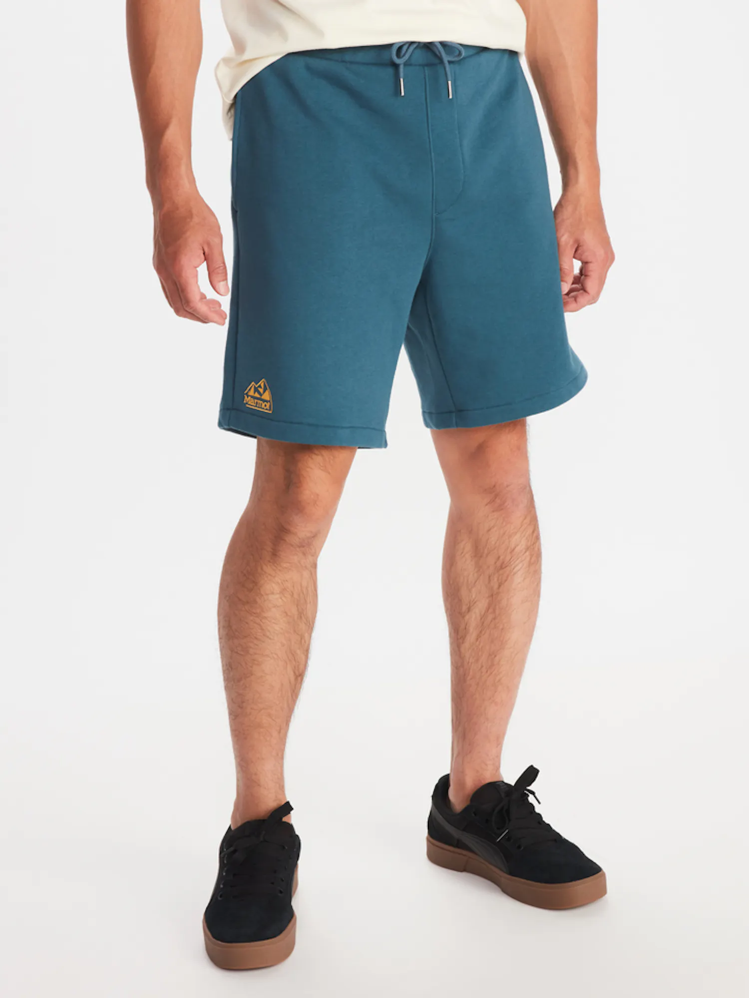Marmot Men's Peaks Short in Dusty Teal | Cotton