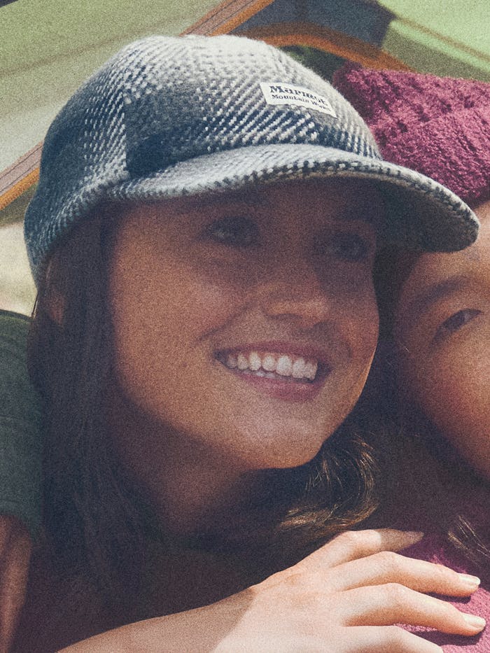 Open Weave Flannel Cap