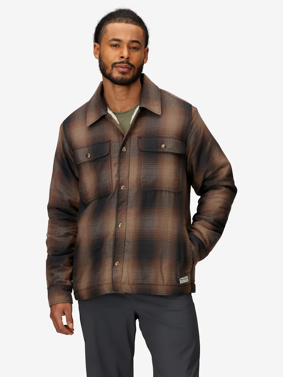 Ridgefield Sherpa Flannel Shirt Jacket