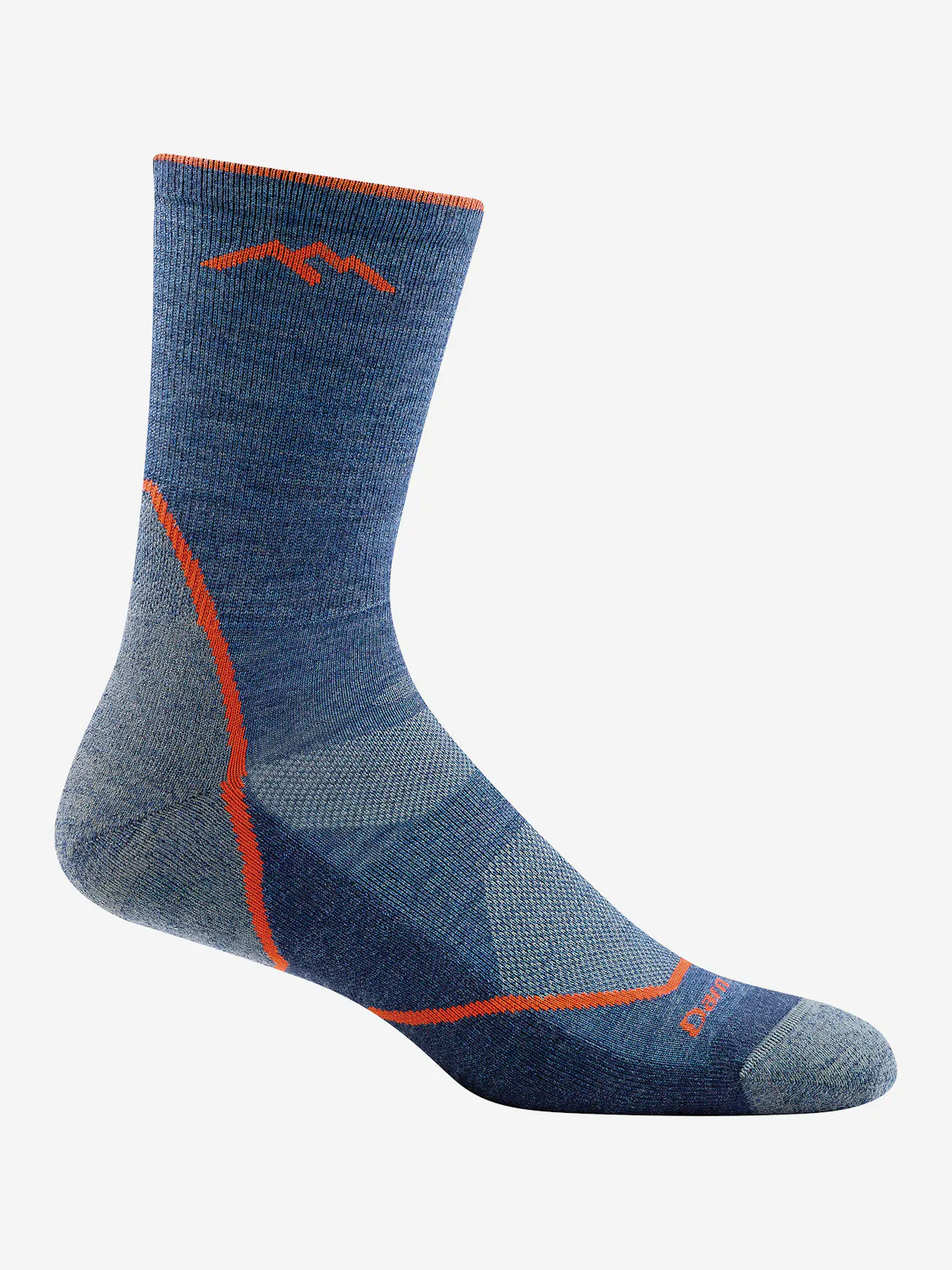 Light Hiker Micro Crew Lightweight with Cushion-Darn Tough Denim