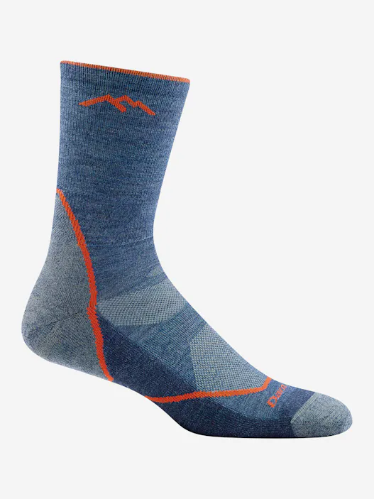Darn Tough Men's Light Hiker Micro Crew Lightweight Hiking Socks