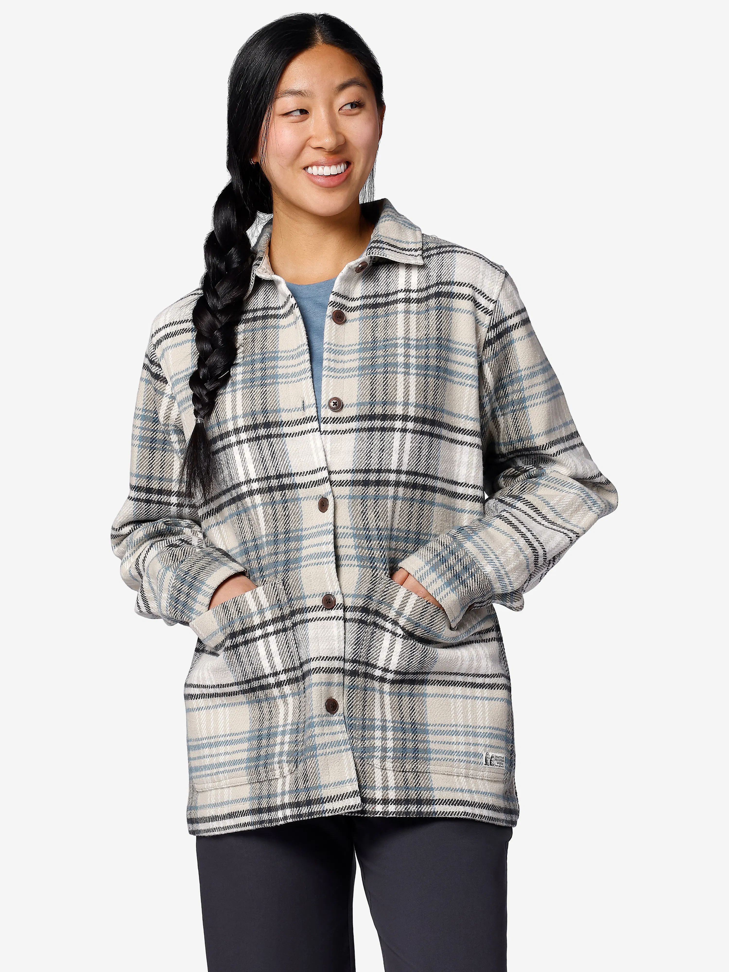 Women’s Pinecrest Heavyweight Flannel Overshirt (Fall 2025)