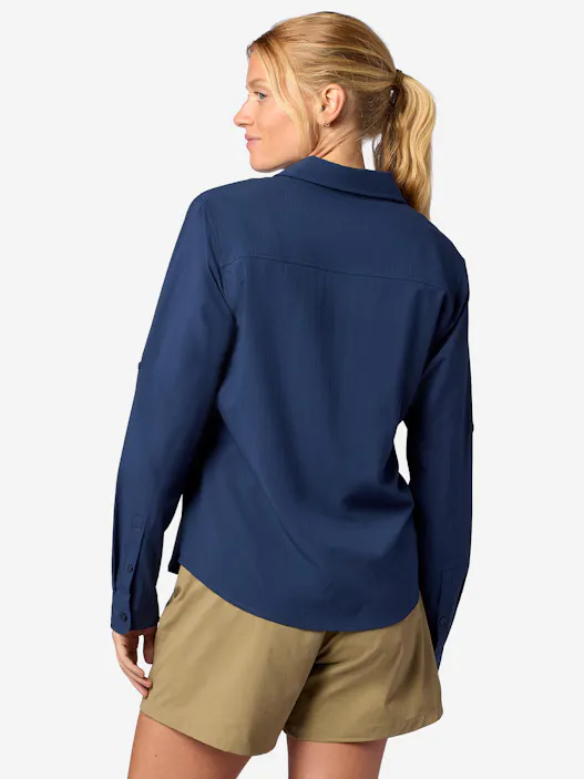 Women's AirExchange Perforated Long-Sleeve Shirt