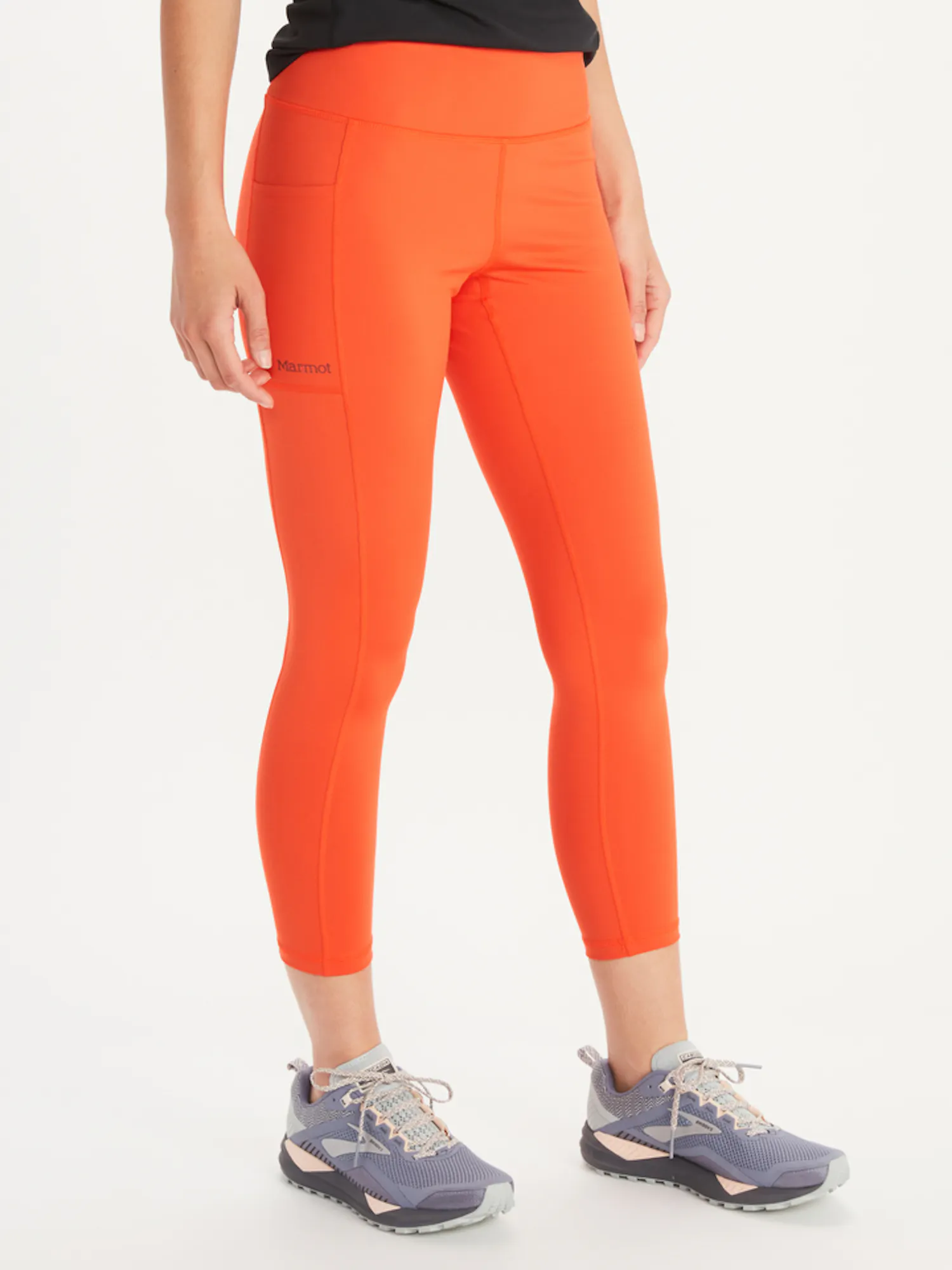 Marmot Women's Rock Haven 7/8 Tights in Red Sun