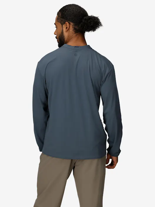 Men's AirExchange UPF 50 Long-Sleeve Crew