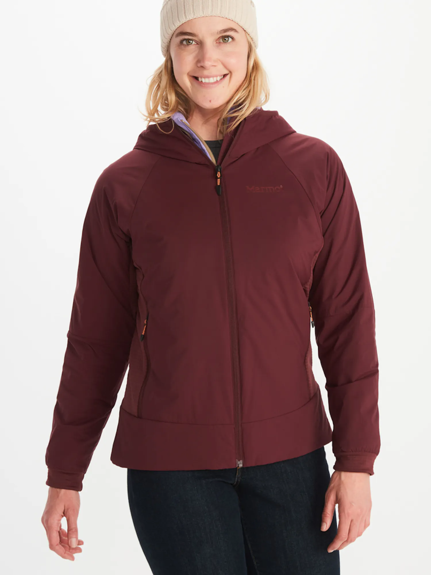 Marmot Women's Novus LT Hybrid Hoody in Port Royal