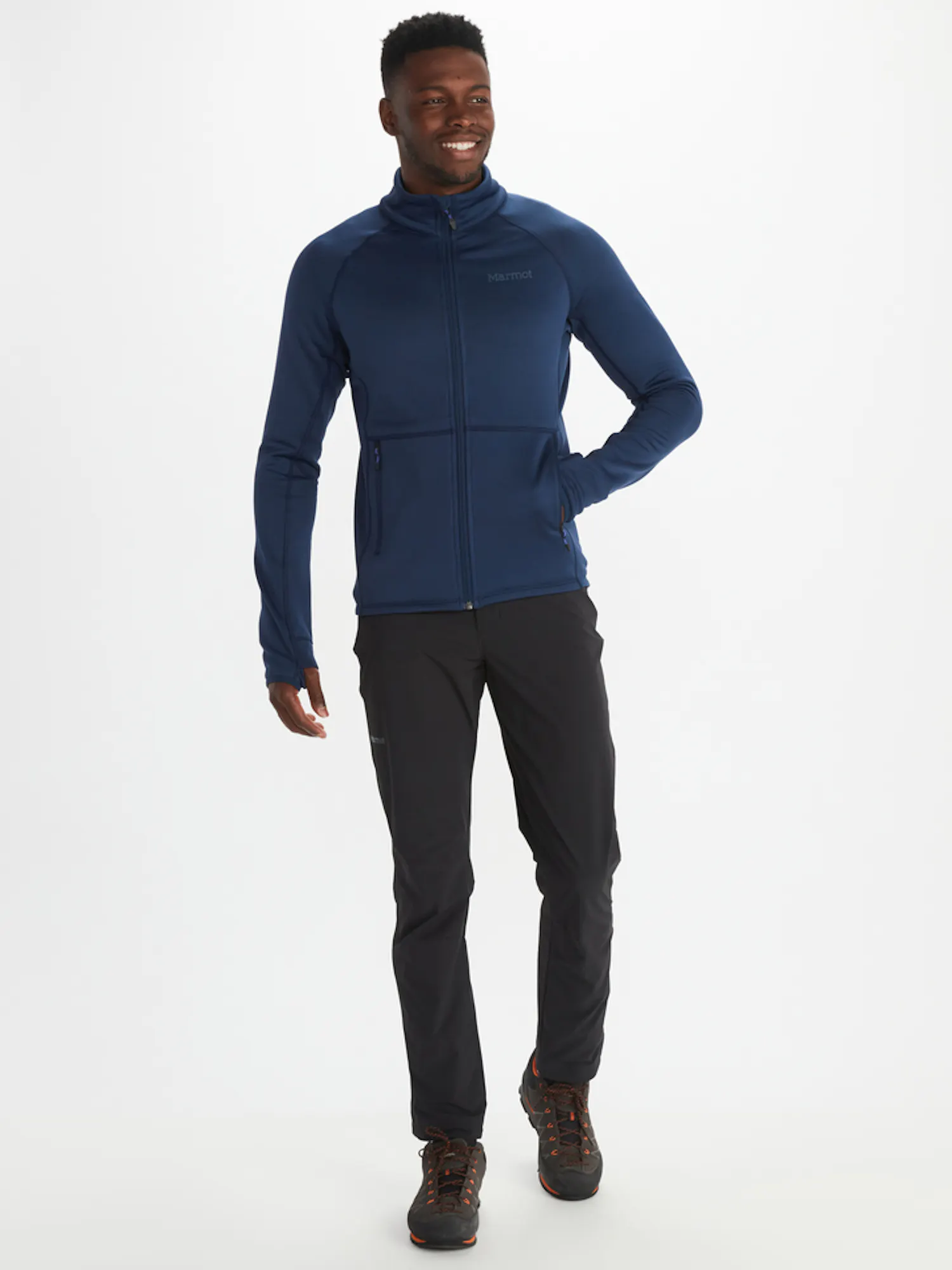 Marmot Men's Olden Polartec® Jacket in Arctic Navy