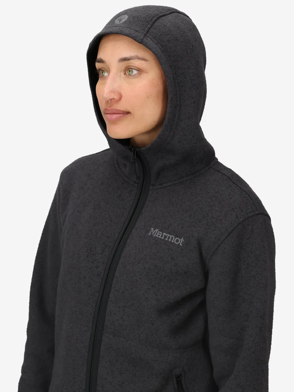 Wm's Drop Line Full Zip Hoody