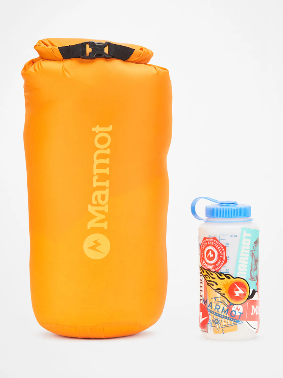 carryover bag and water bottle