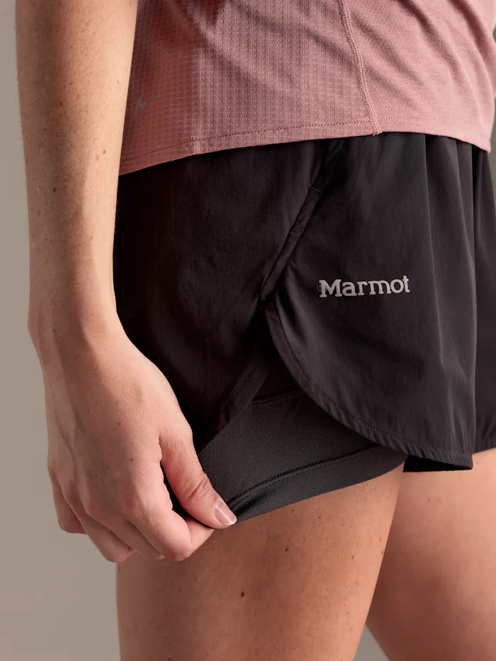 Women's Unpaved Lined Active Short 3"