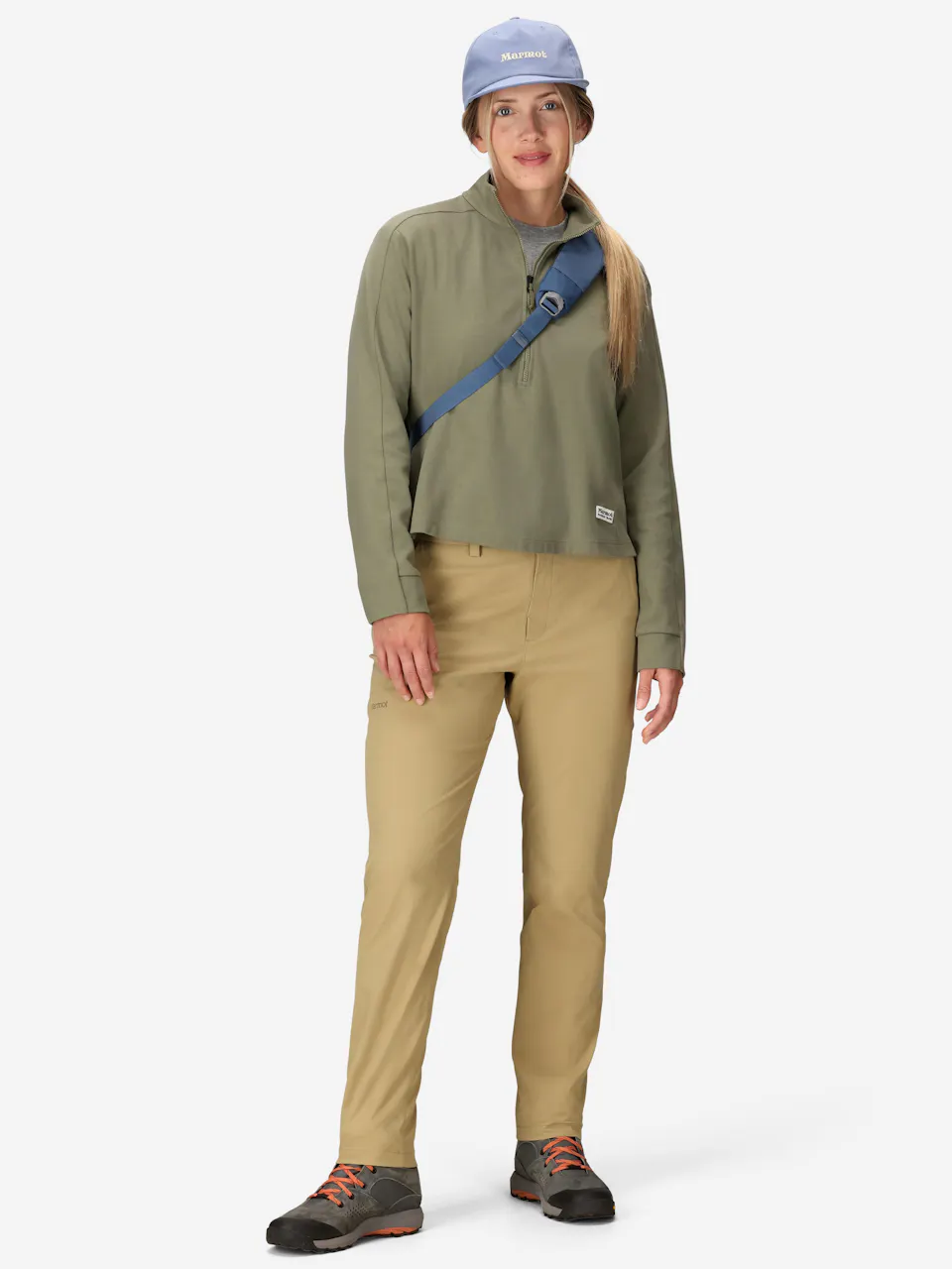 Wm's Redwood 1/2 Zip