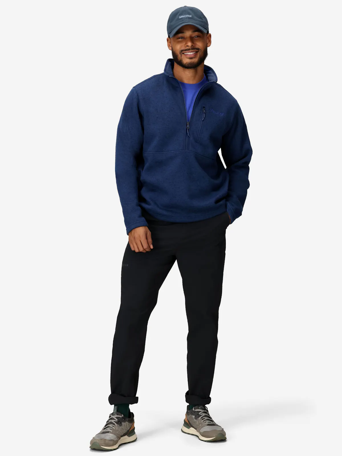 Drop Line 1/2 Zip
