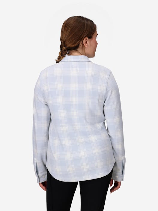 Women's Alpine Haven Soft Stretch Knit Flannel Long-Sleeve Shirt