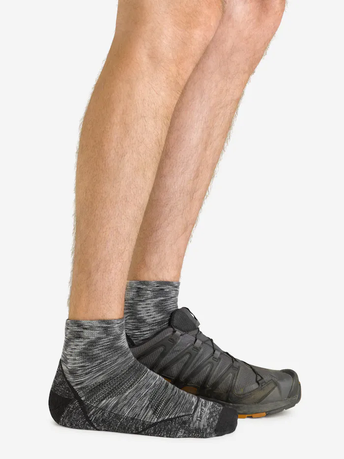 Men's Light Hiker 1/4 Lightweight with Cushion Hiking Socks