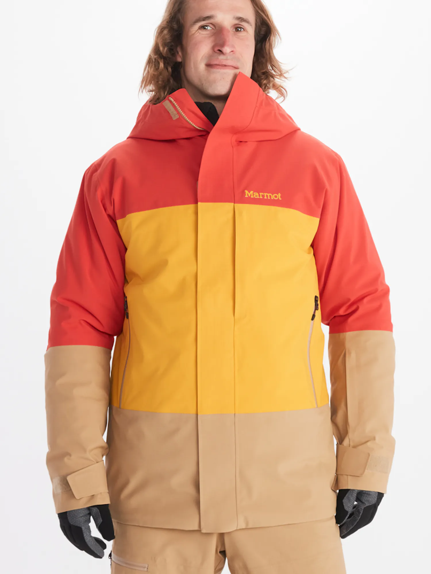 Marmot Men's Elevation Jacket in Cairo/Yellow Gold