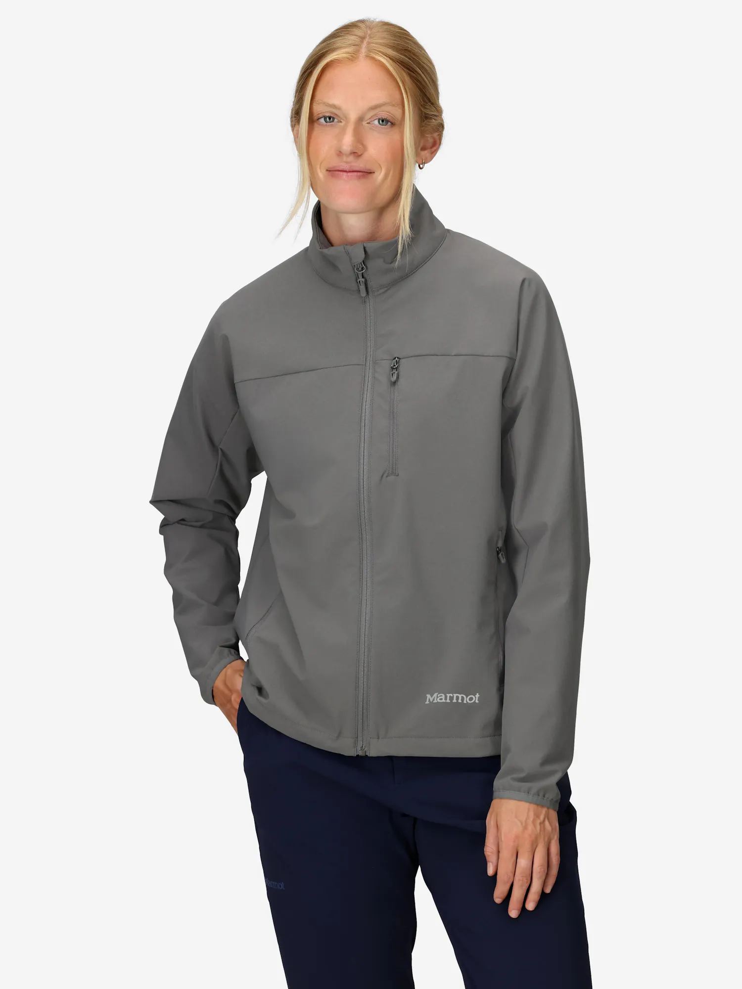 Marmot Women's Tempo Softshell Jacket in Cinder