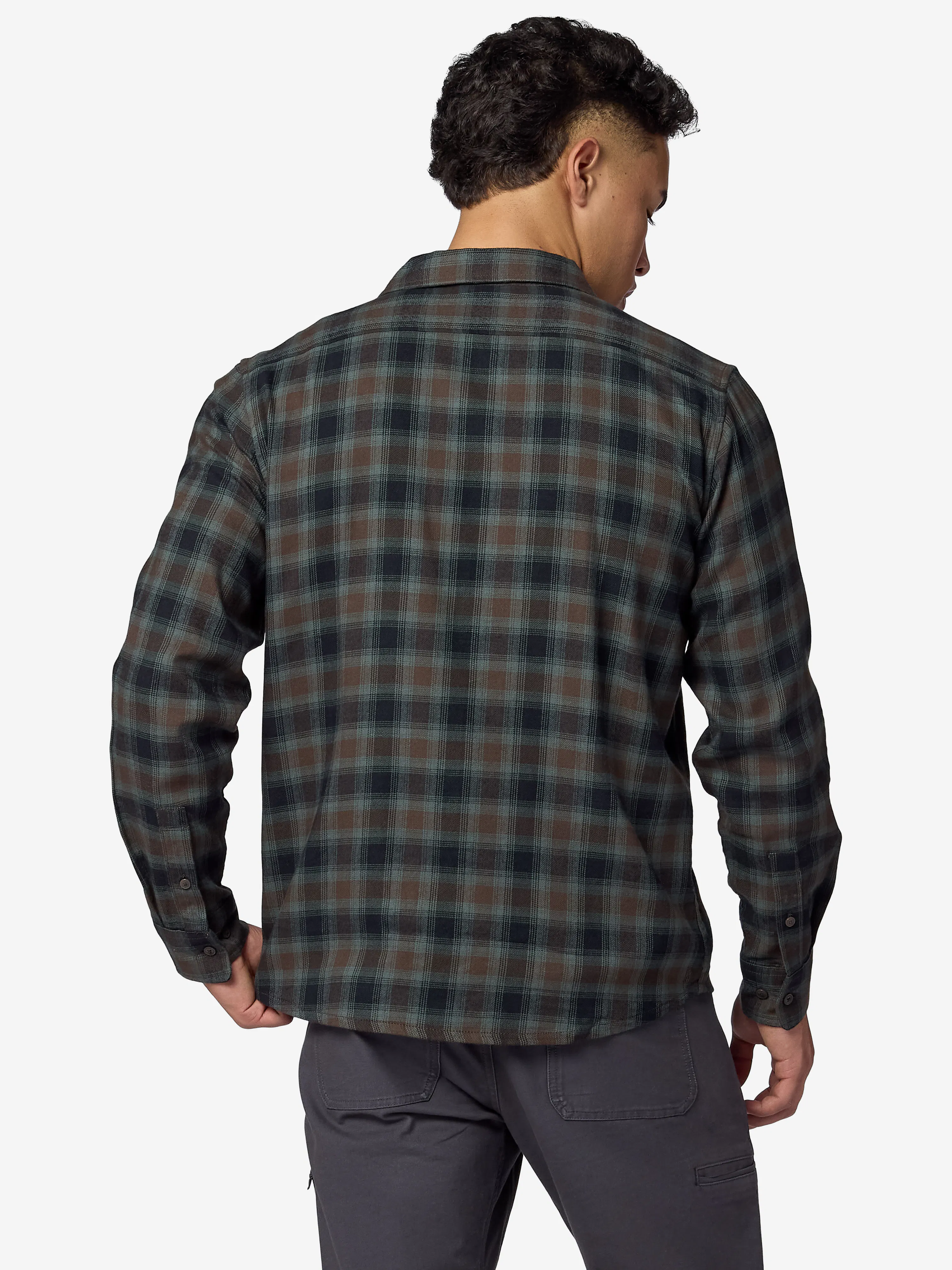 Men's Rush Creek Lightweight Flannel Long-Sleeve Shirt