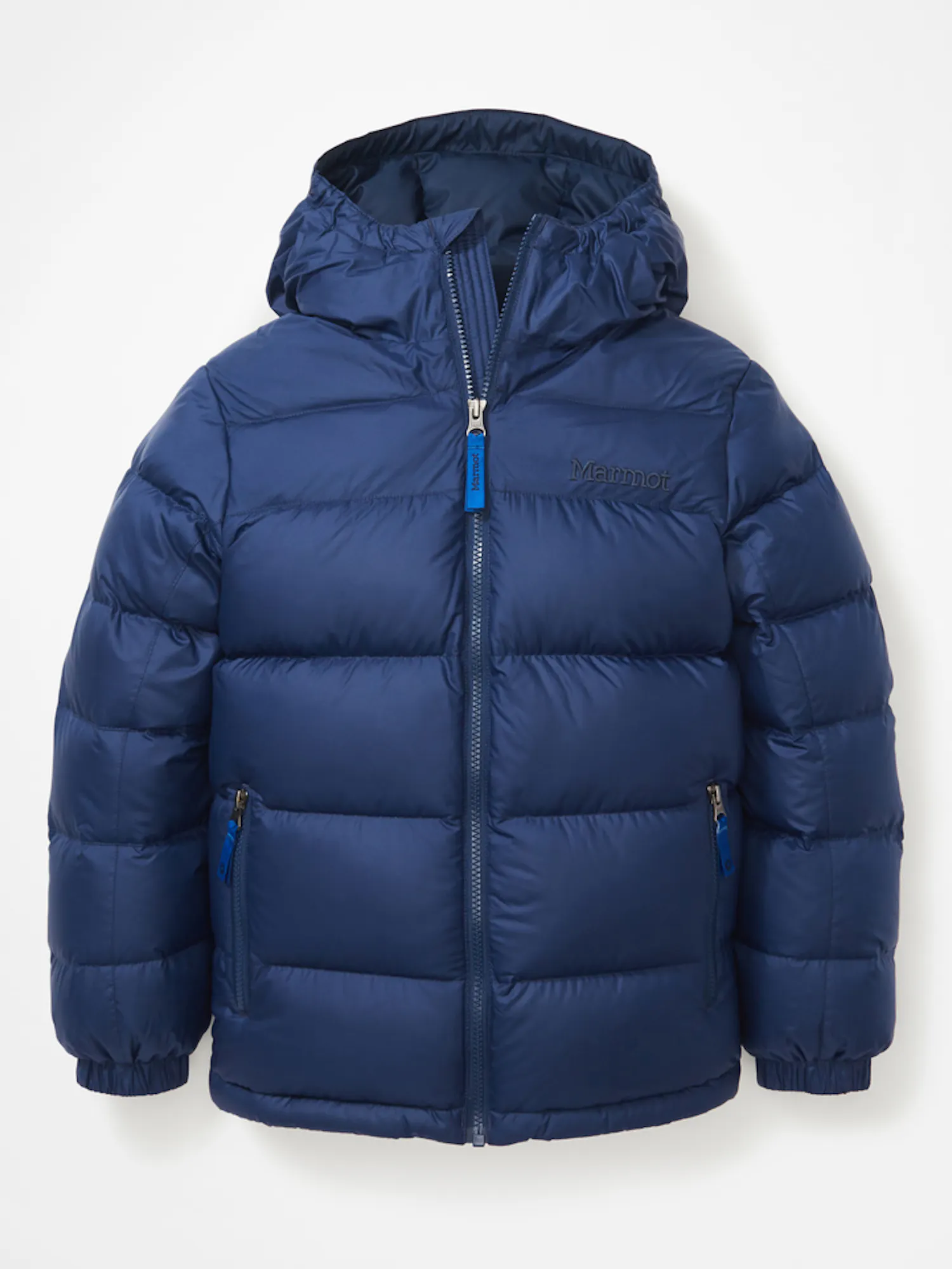 Marmot Kids' Guides Down Hoody in Arctic Navy
