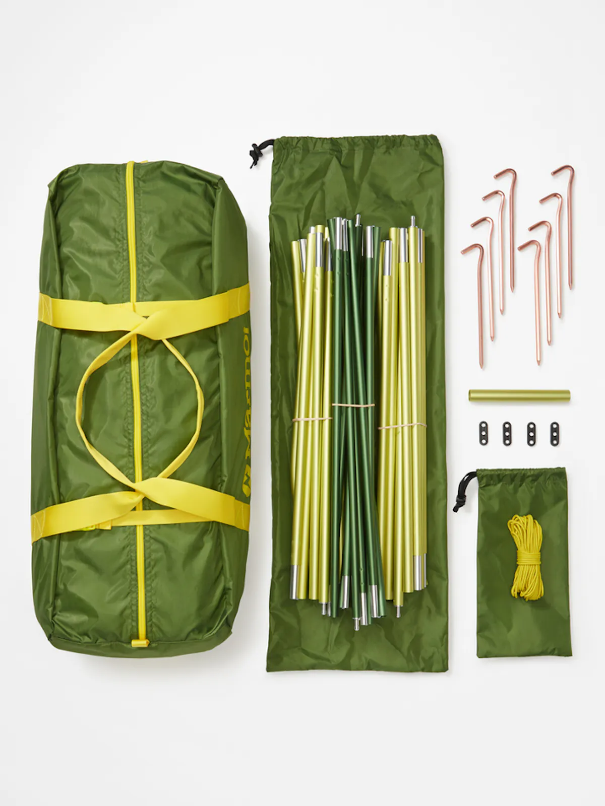 tent poles and accessories