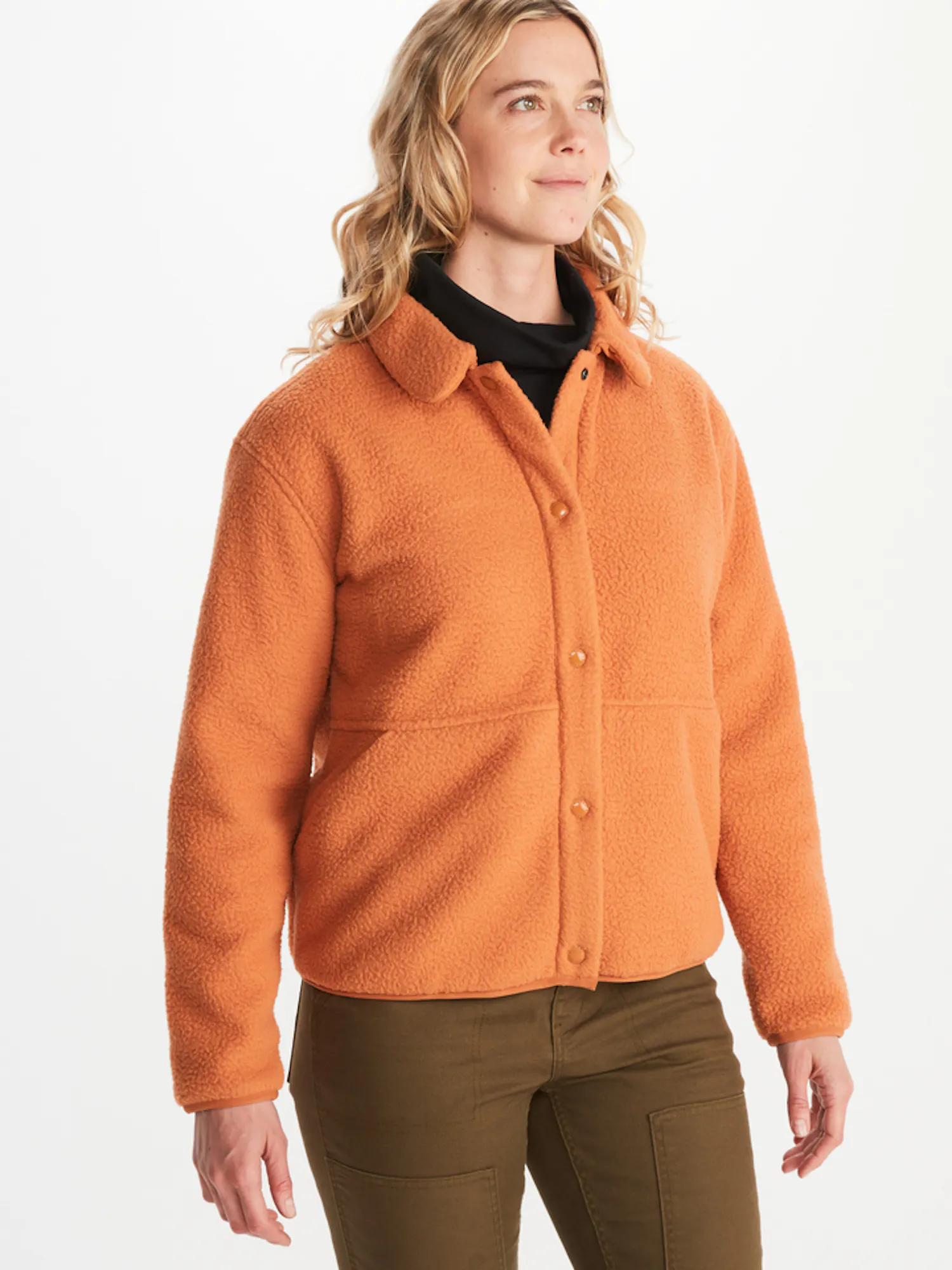 Marmot Women's Aros Fleece Jacket in Copper