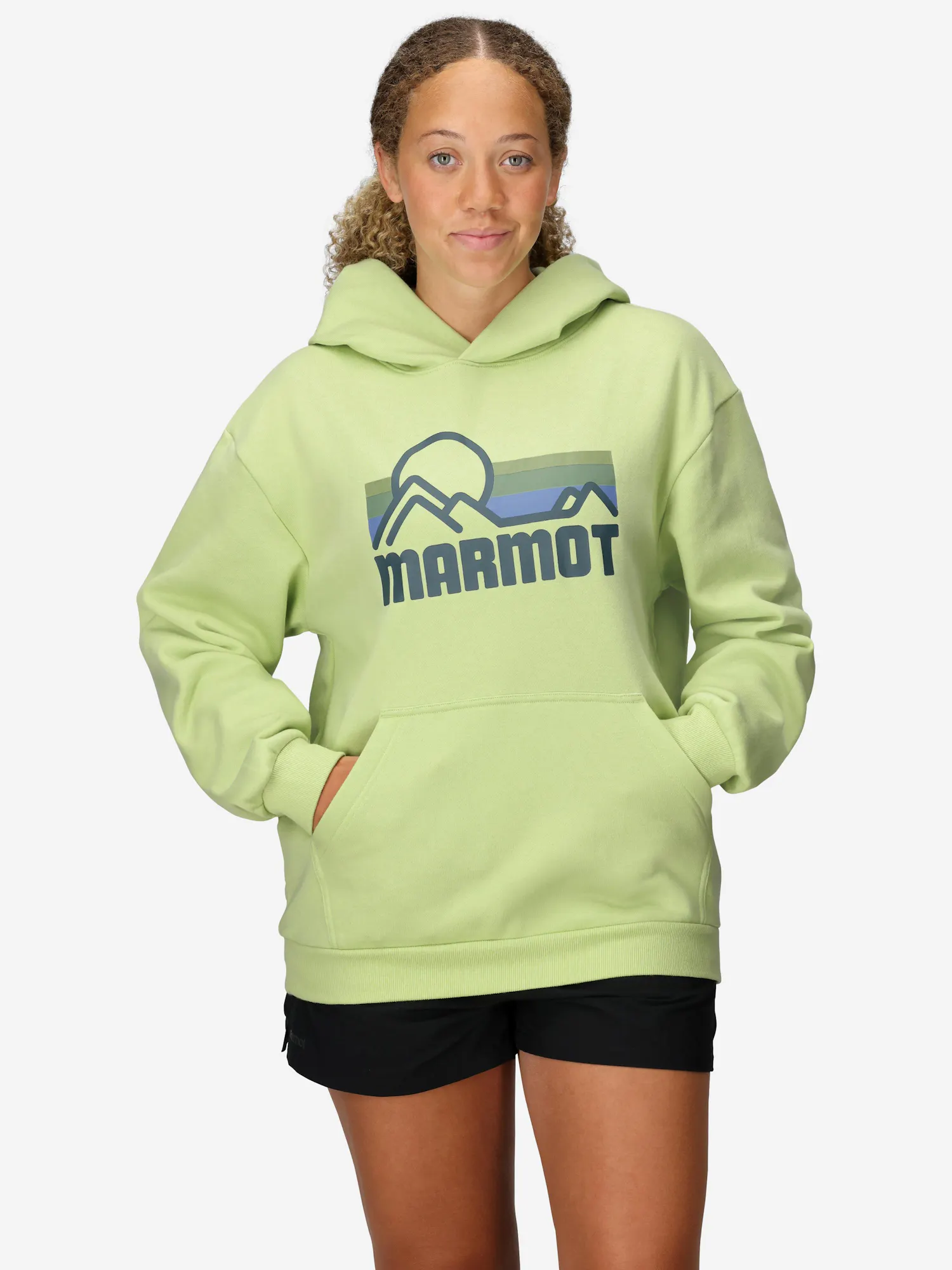 Marmot Women's Coastal Hoody (Spring 2025) in Matcha | Cotton
