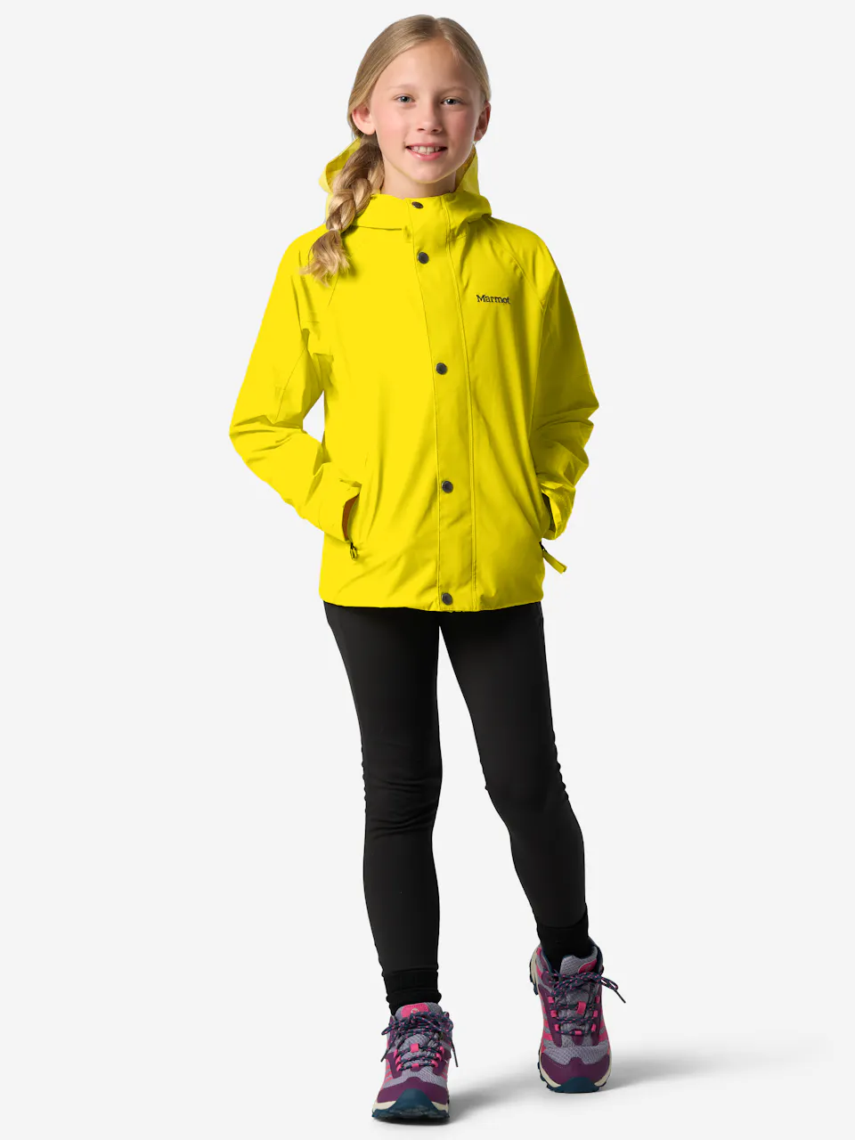 Kid's Cascade Fleece Lined Rain Jacket