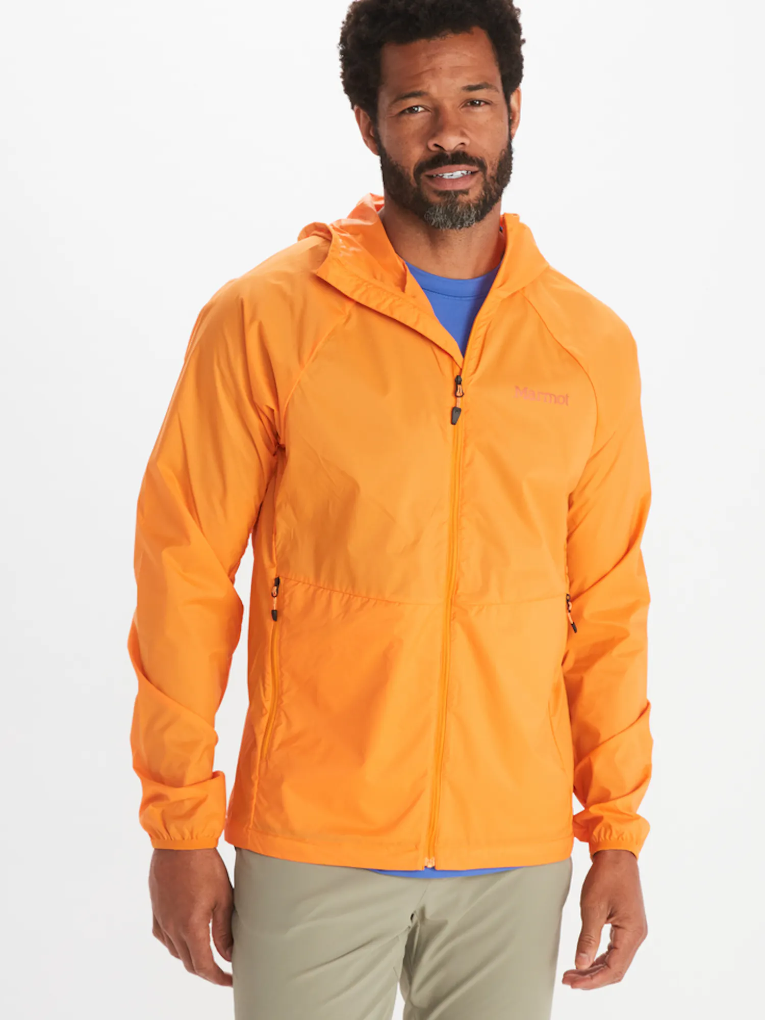 Marmot Men's Etherlite Hoody in Orange Pepper