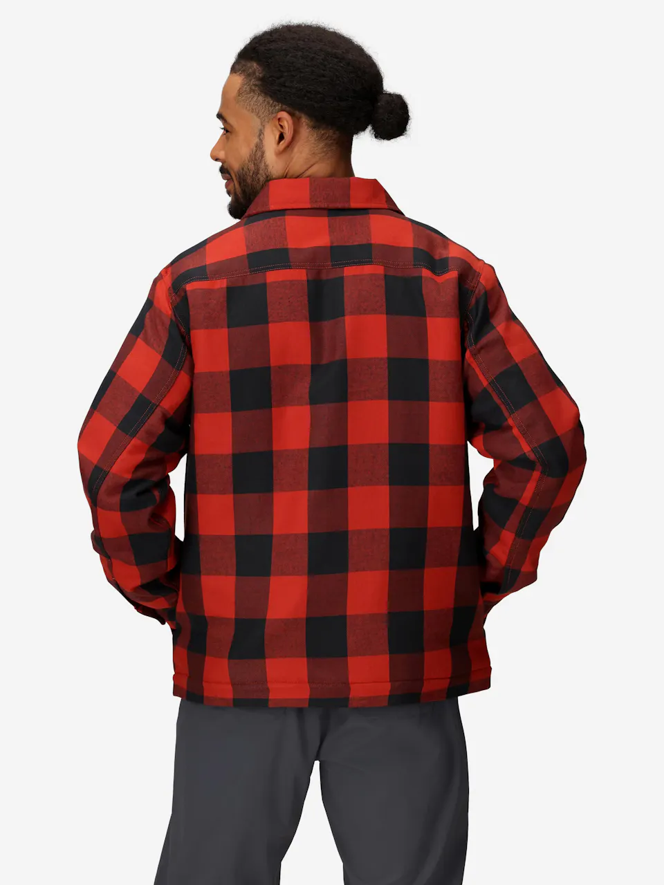 Ridgefield Sherpa Flannel Shirt Jacket