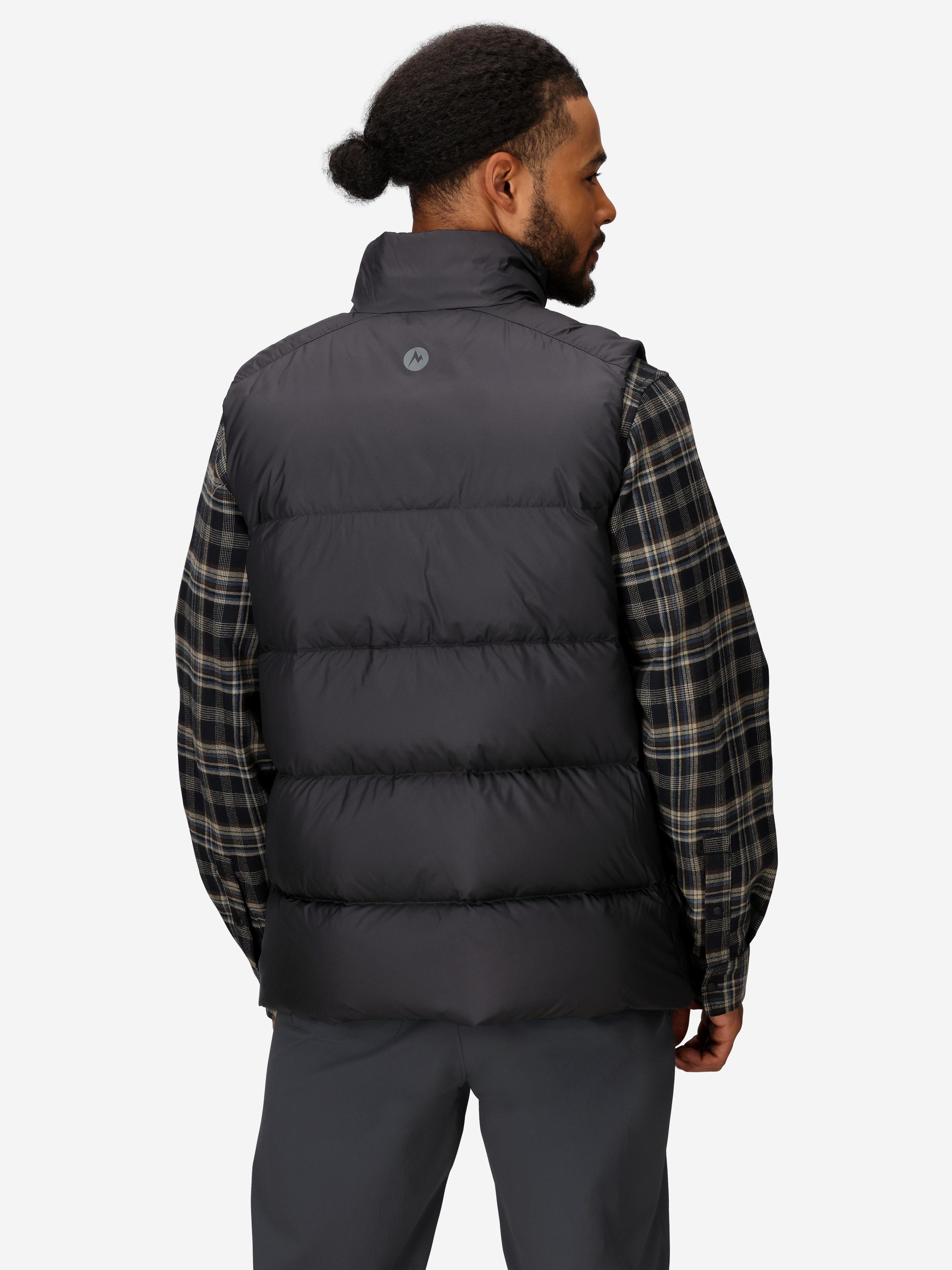 Marmot We Down Vest ブラック L Marmot Men's Zeus Vest - Black: Neptune Diving & Ski