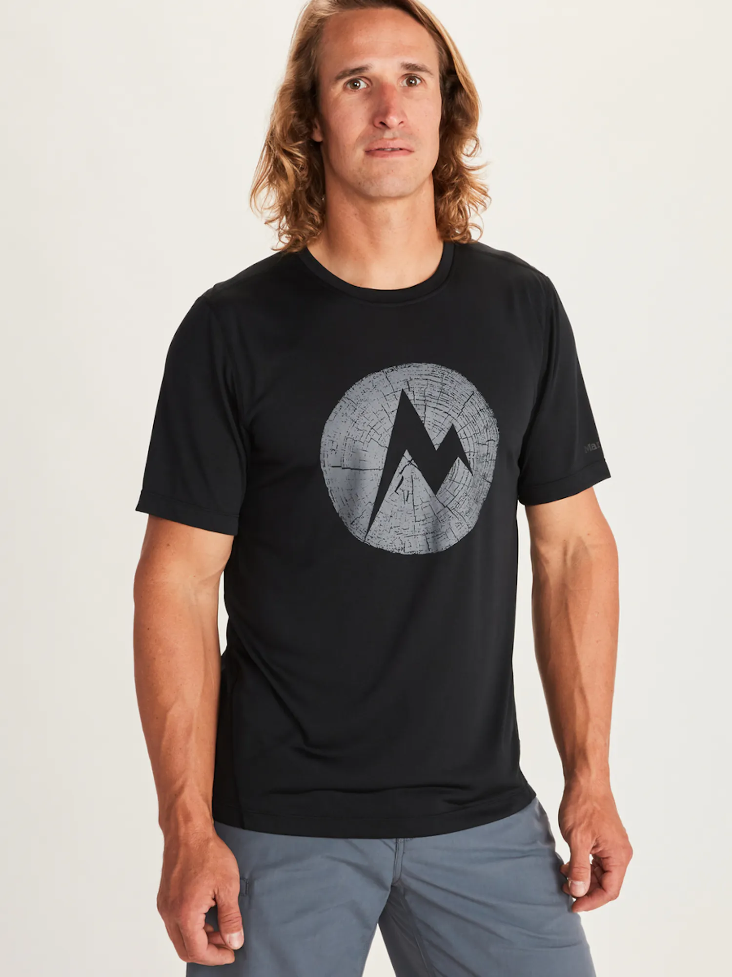Marmot Men's Transporter Short-Sleeve T-Shirt in Black