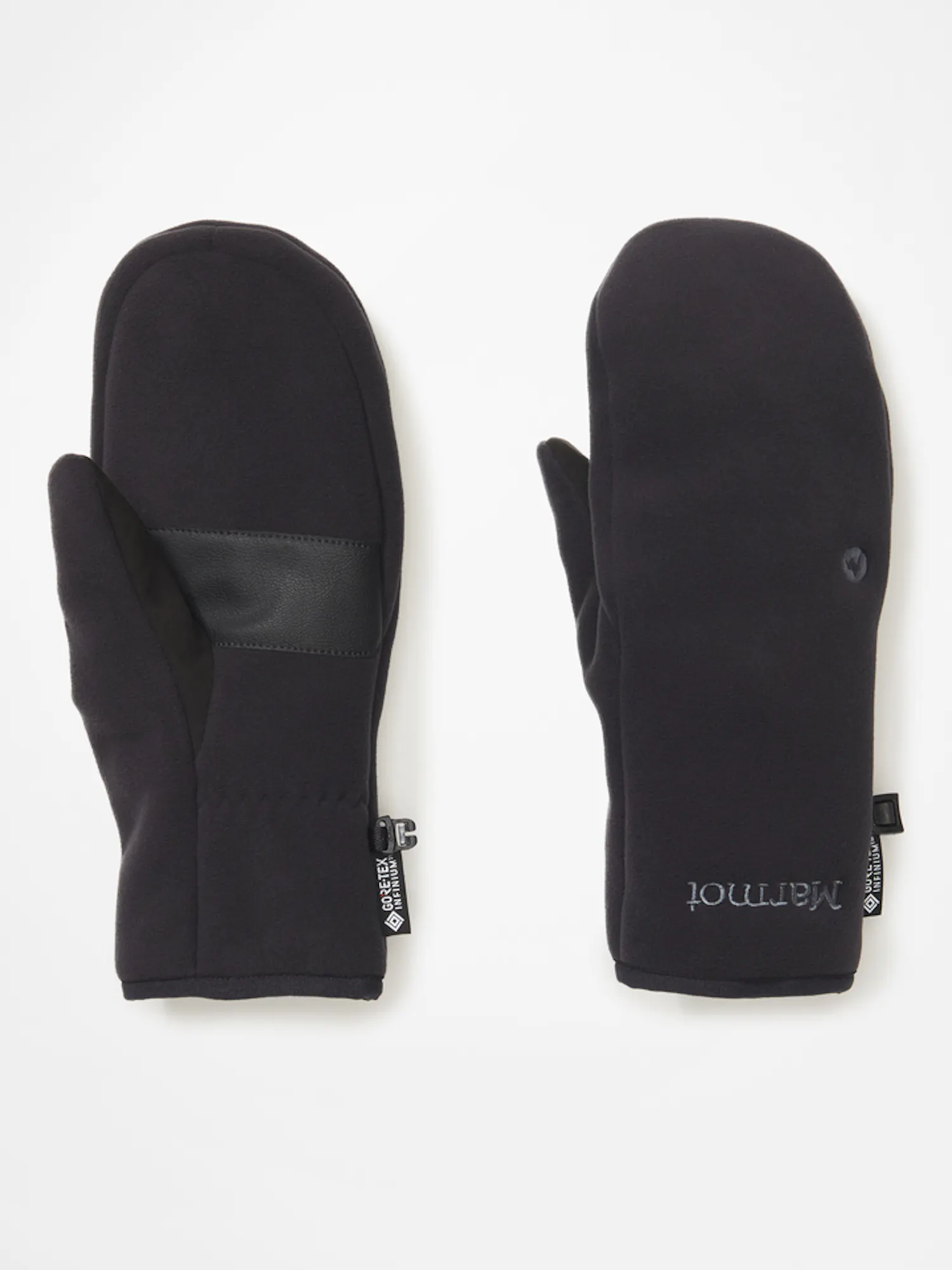 Marmot Infinium Windstopper Sherpa-Lined Mitten in Black