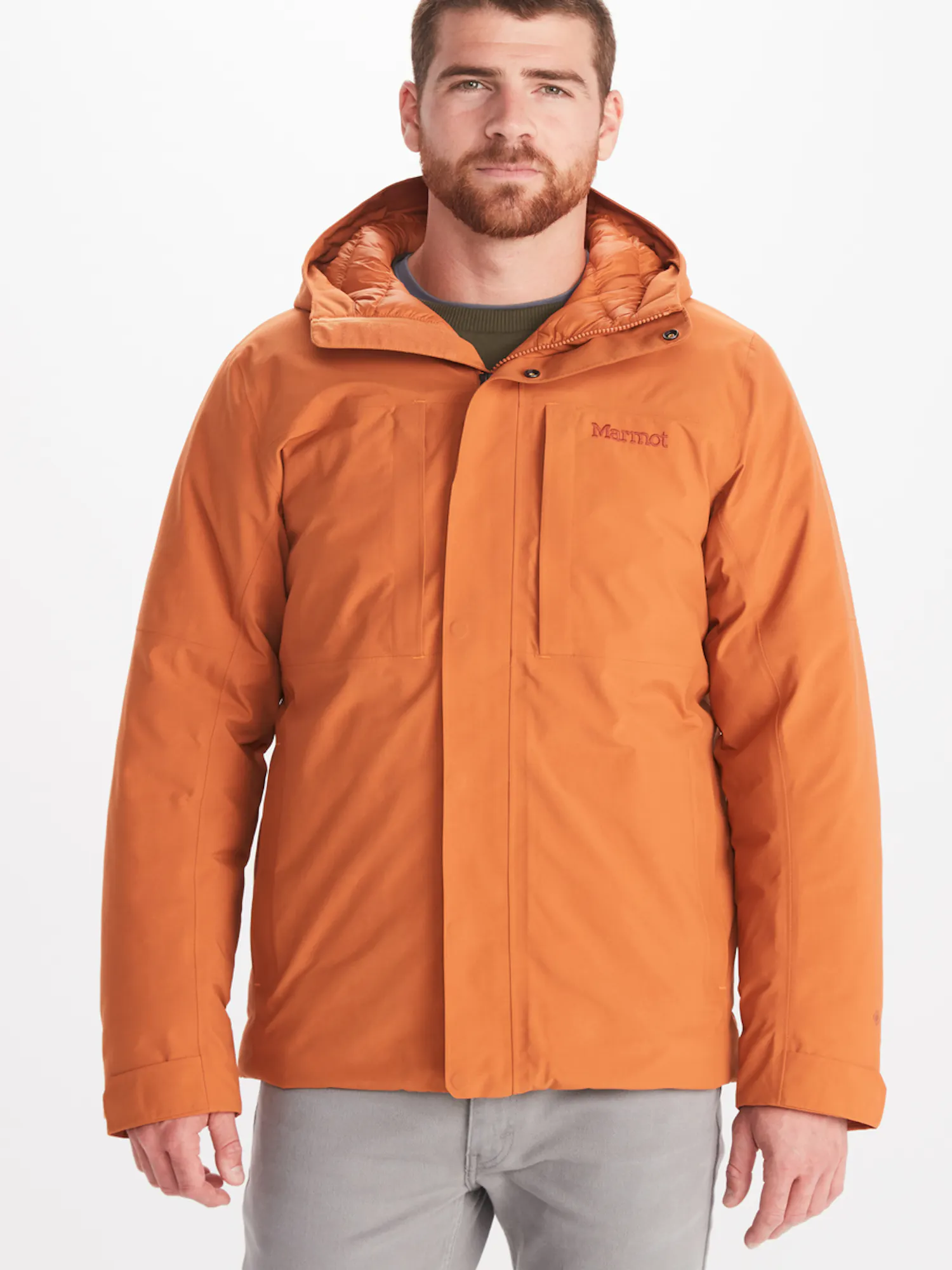 Marmot Men's GORE-TEX® Greenpoint Featherless Jacket in Copper