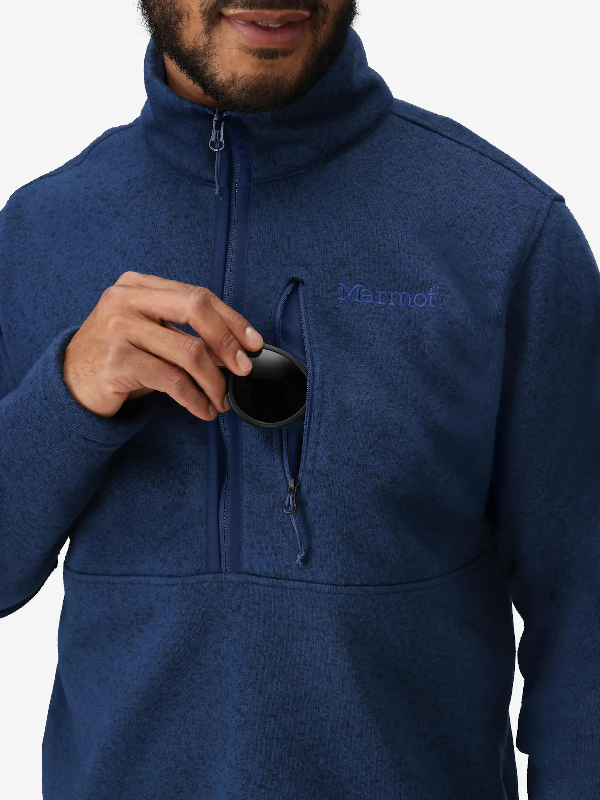 Drop Line 1/2 Zip