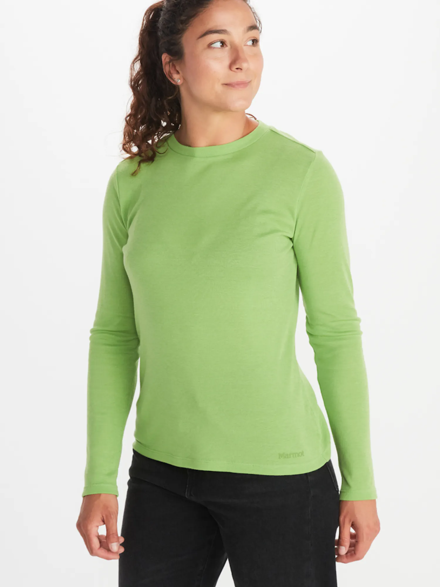 Marmot Women's Long-Sleeve Switchback in Kiwi