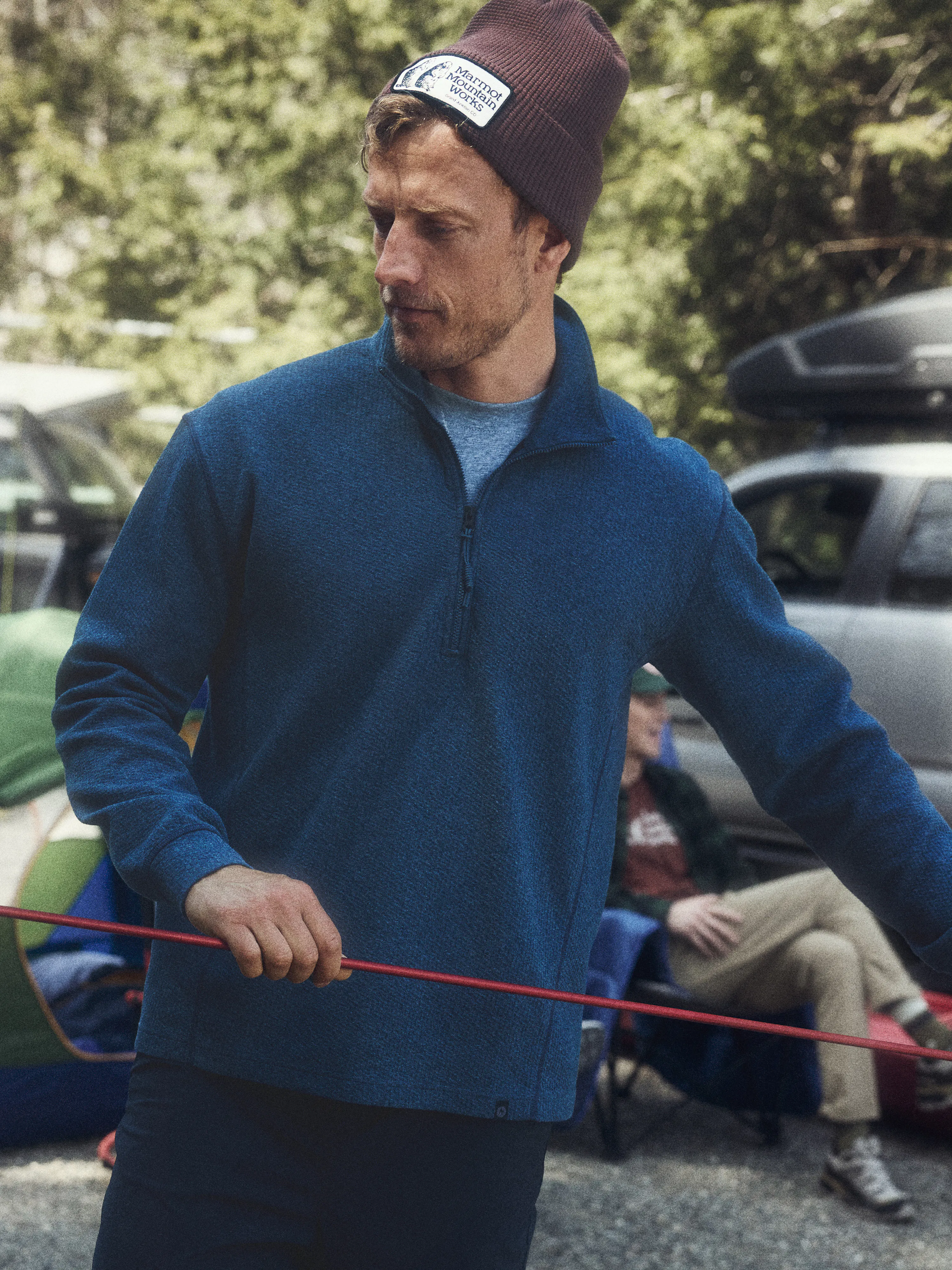 Men's Ridge Tech Waffle Knit Half-Zip (Fall 2025)