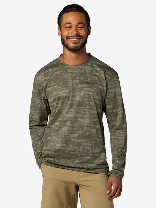 Men's AirExchange UPF 50 Long-Sleeve Crew