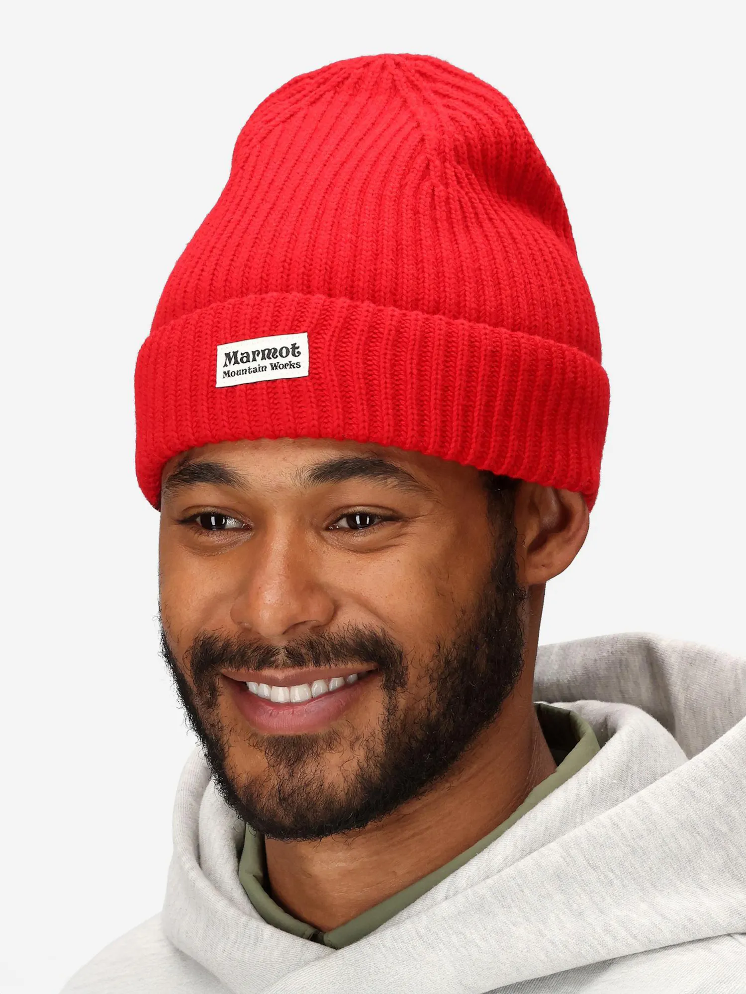 Marmot Ridgefield Beanie (Fall 2025) in Team Red from Marmot