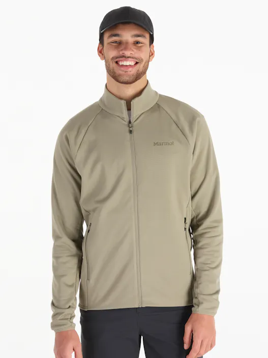 Men's Leconte Tech Grid Fleece Full-Zip Jacket