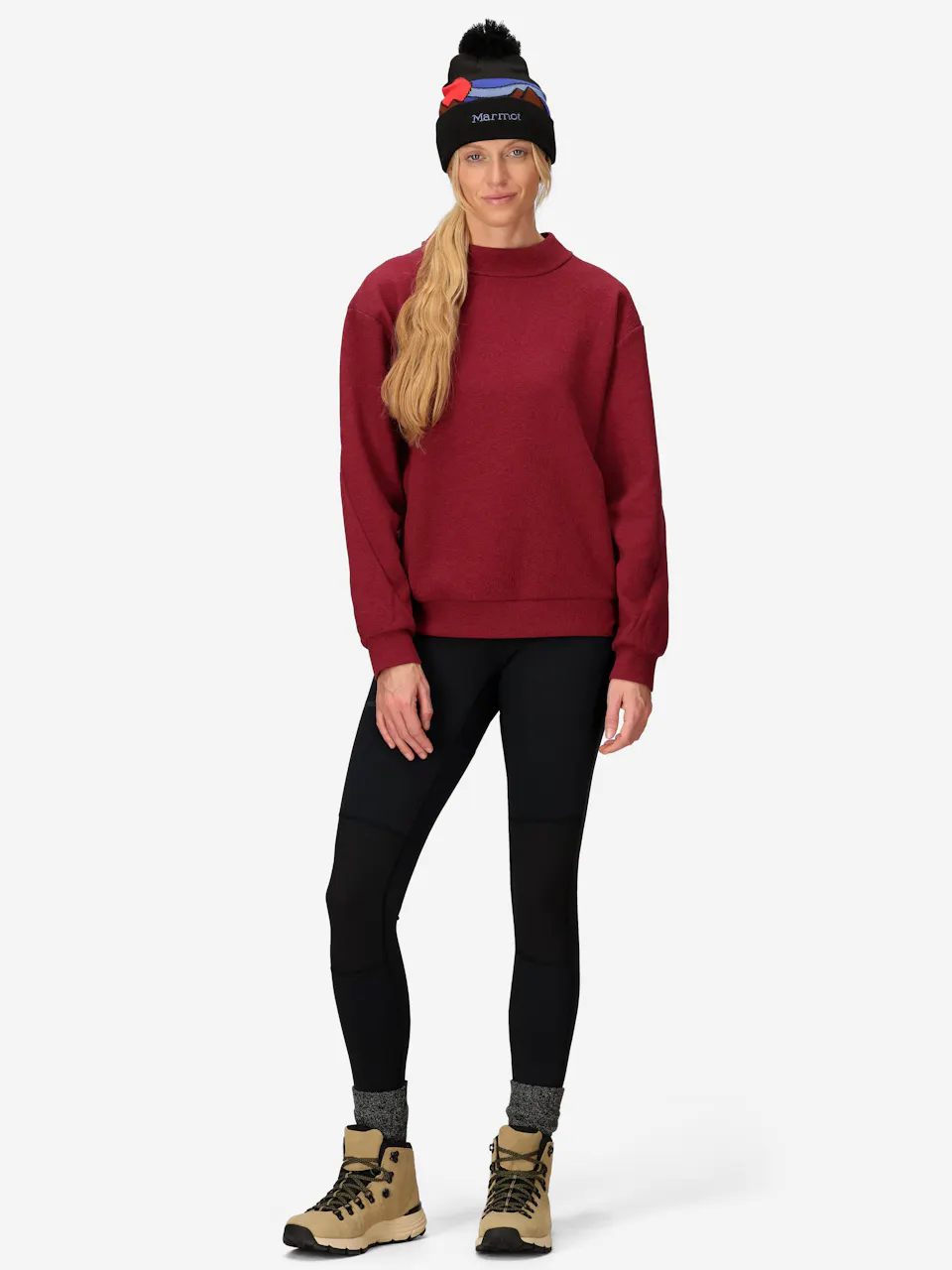 Wm's Ridge Tech Mock Neck Pullover