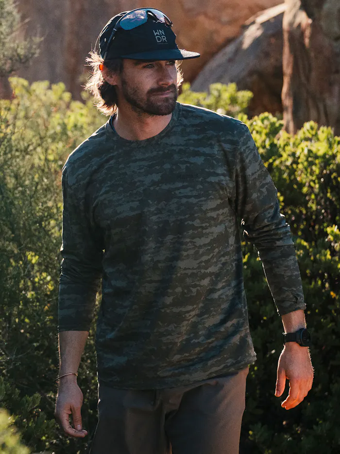 Men's AirExchange UPF 50 Long-Sleeve Crew