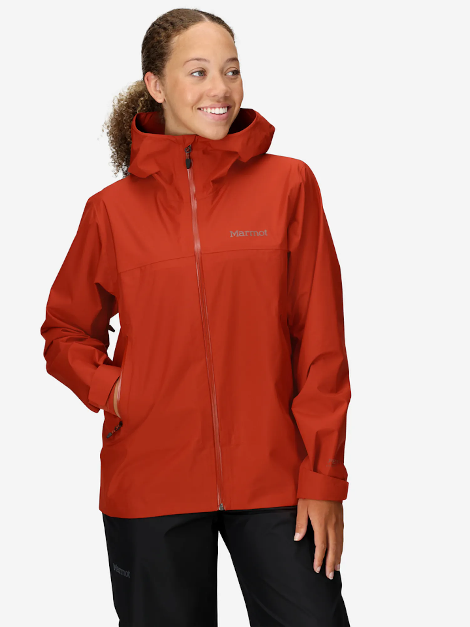 Marmot Women's Minimalist Pertex® Rain Jacket (Fall 2025) in Sumac